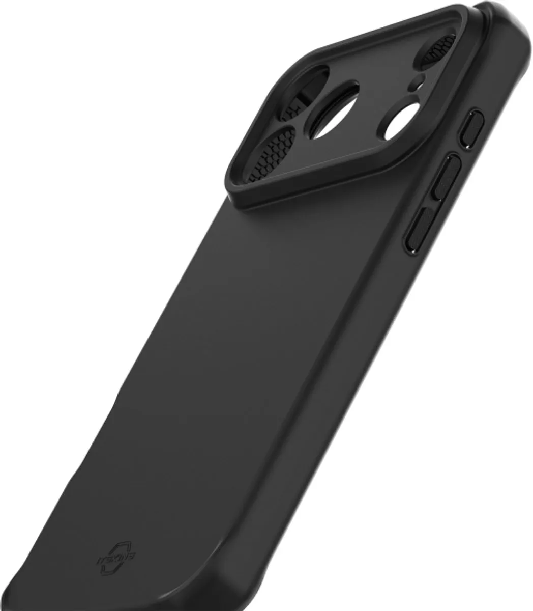 ITSKINS iPhone 17 Pro Max Hardcase Level 3 SpectrumSilk AP7U-HBURN-BLCK - Zwart