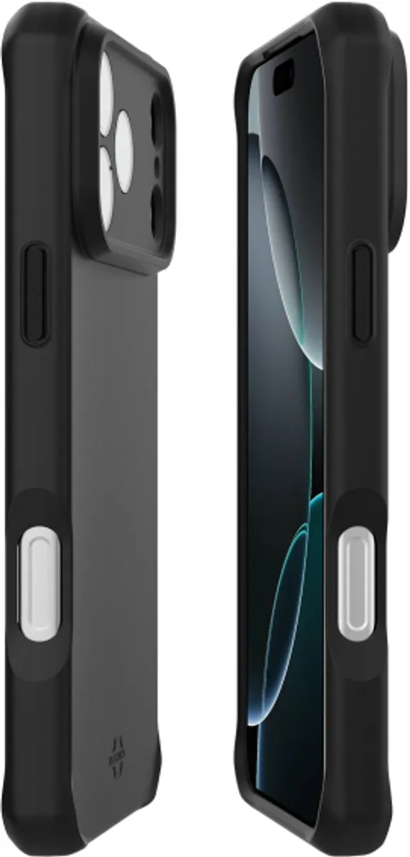 ITSKINS iPhone 17 Pro Max Hardcase Level 3 SpectrumSilk AP7U-HBURN-BLCK - Zwart