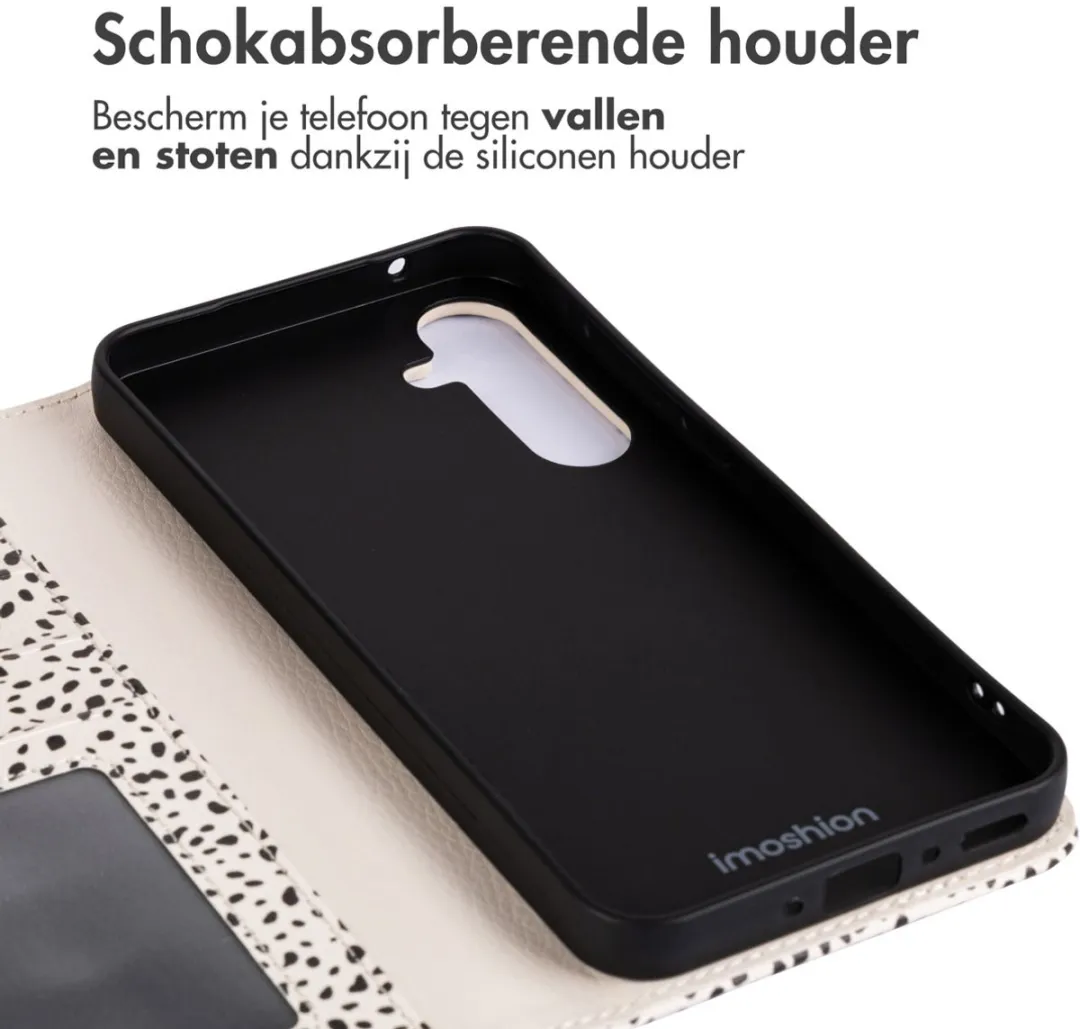 Imoshion Galaxy A35 Hoesje Desert Dots - 3 Pasjes