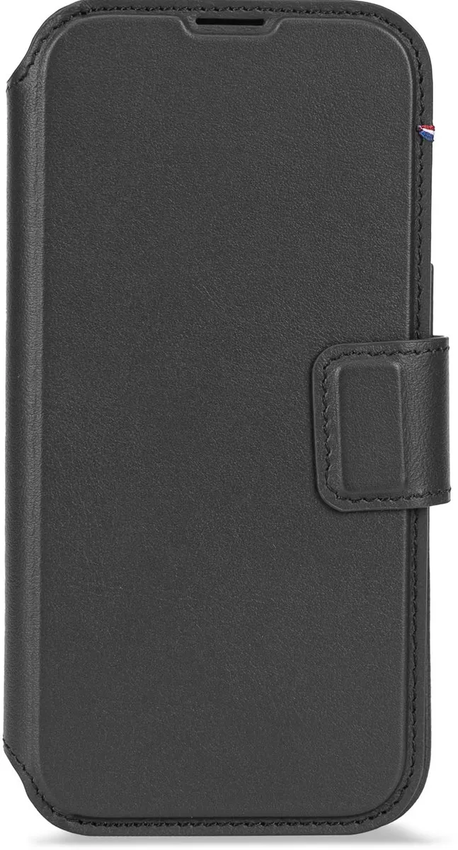 Decoded 2-in-1 Wallet Hoesje iPhone 17 - Premium ECCO Leer - Zwart - afbeelding 6 van 6
