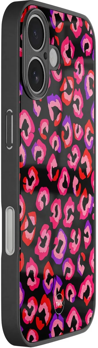 Casevibes iPhone 17 Luipaard Neon Hoesje - Multi - TPU Glossy
