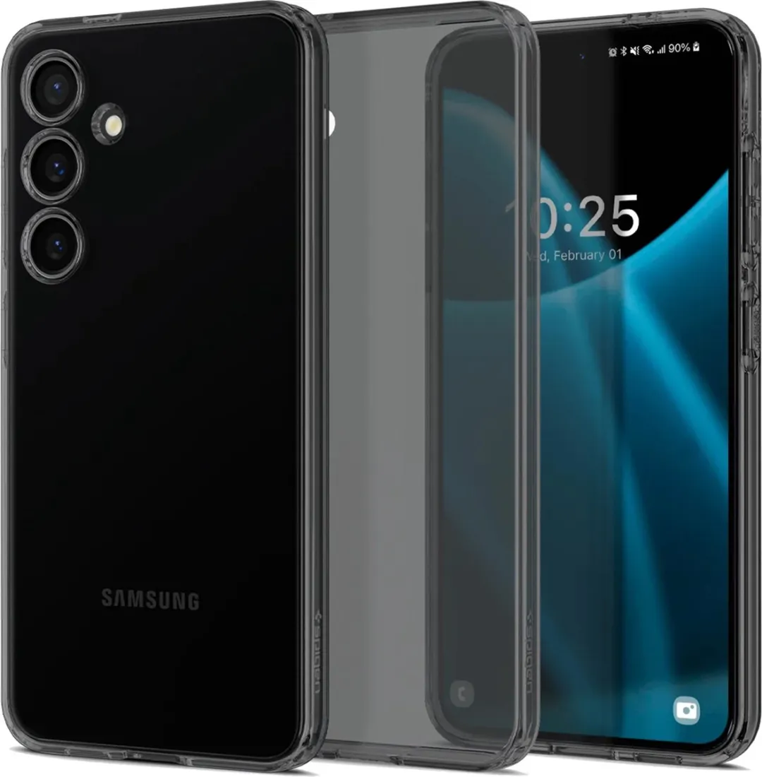 Spigen Liquid Crystal Hoesje ACS07344 - Samsung Galaxy S24 - Zwart