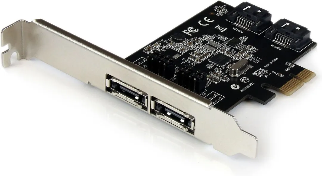 Startech PEXESAT322I PCIe SATA Controller Kaart