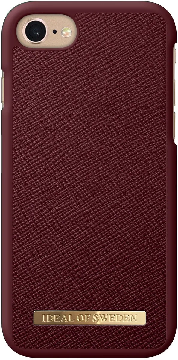 iDeal of Sweden Saffiano iPhone Hoesje - Rood