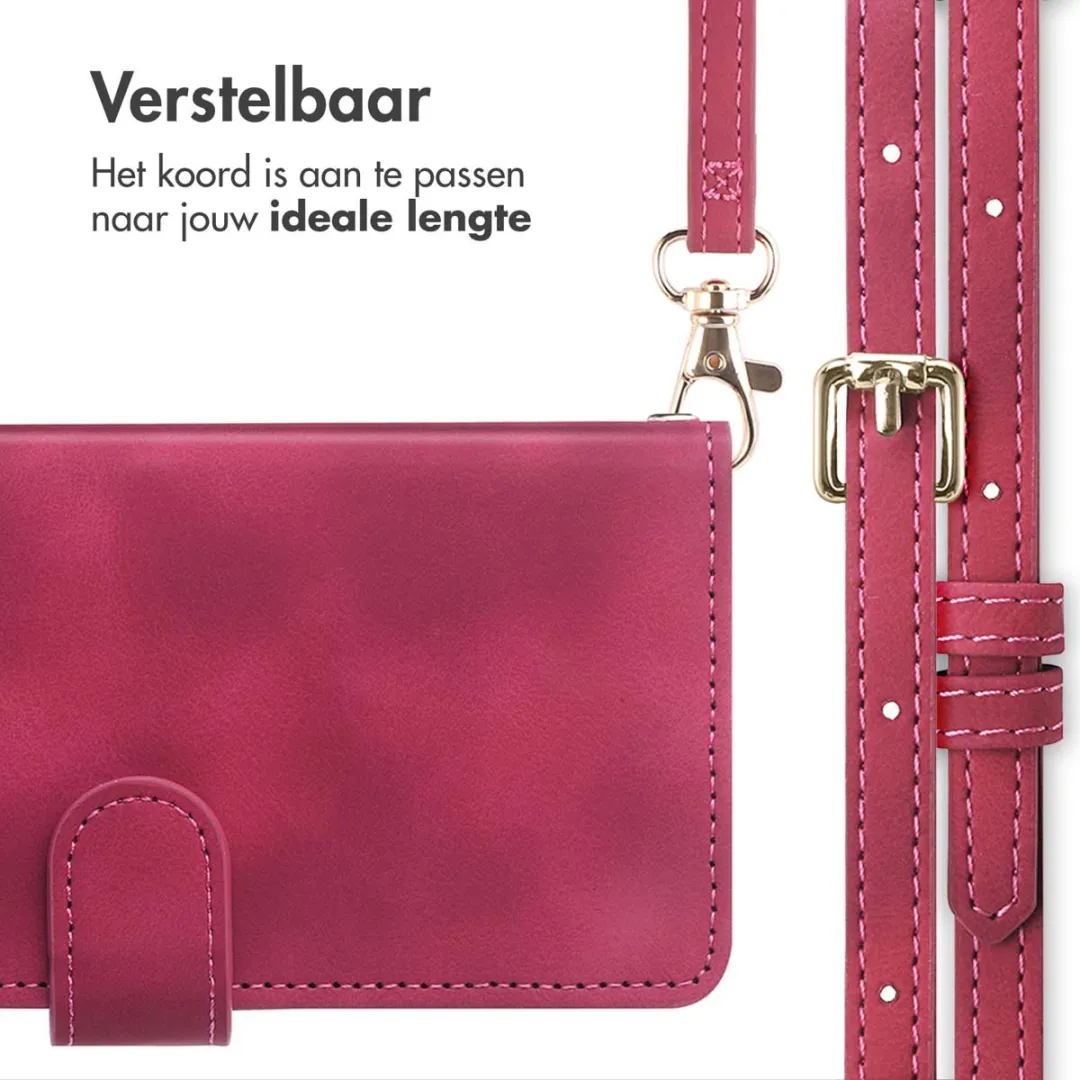 Imoshion Bookcase Hoesje Samsung Galaxy A17 - 3 Pasjes - Rood