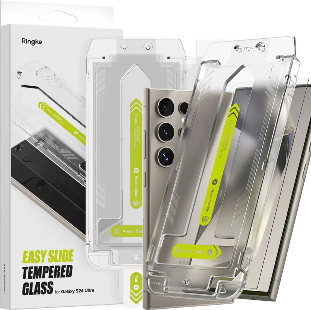 Ringke Easy Slide 2-Pack Galaxy S24 Ultra Glas