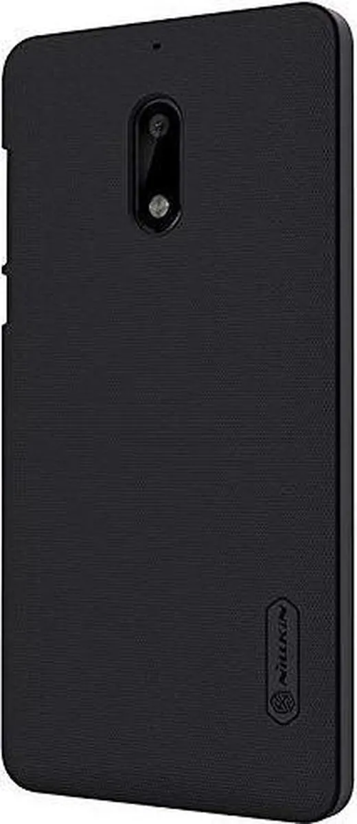 Nillkin Super Frosted Shield Backcover Nokia 6 2017 - Zwart