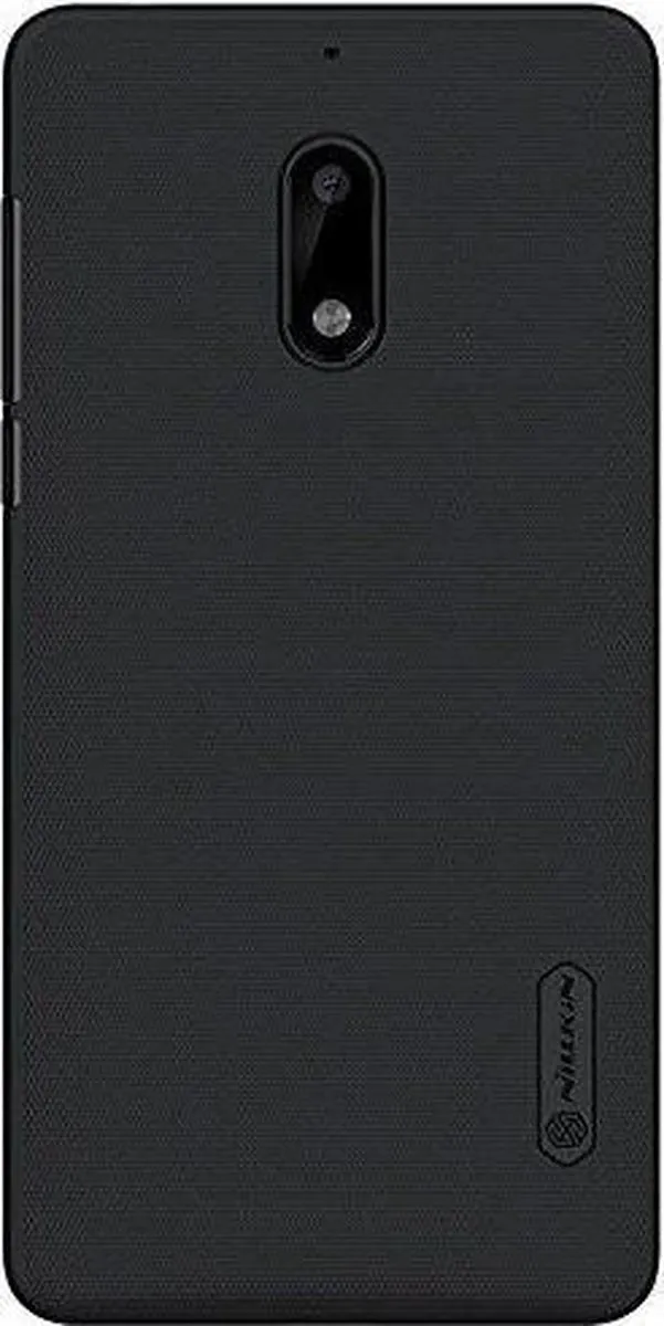 Nillkin Super Frosted Shield Backcover Nokia 6 2017 - Zwart
