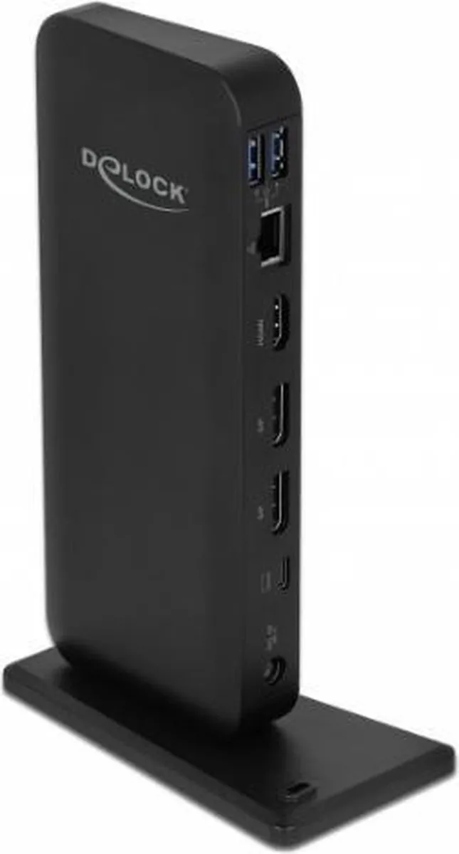 Delock 87746 USB-C Docking Station 4K - Zwart