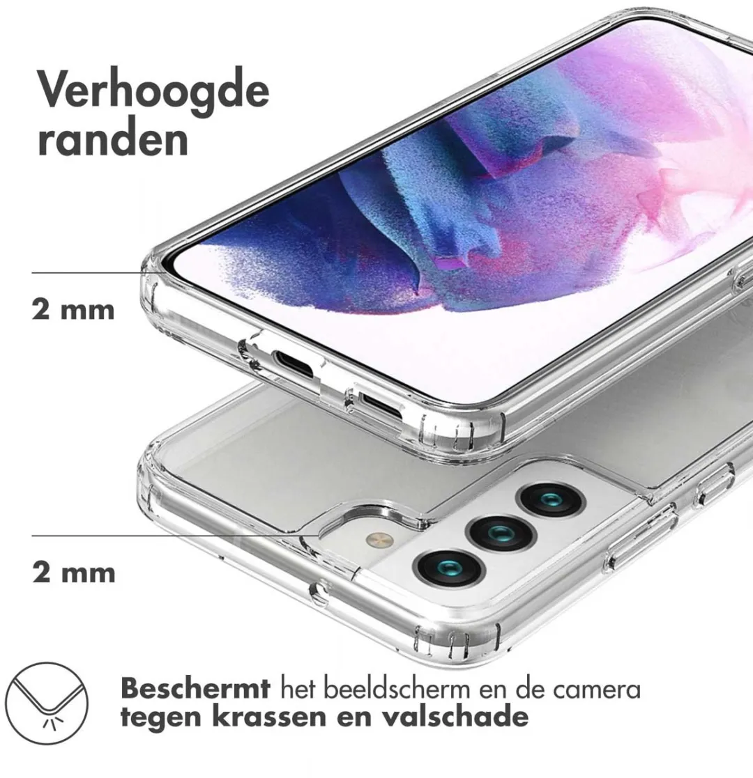 Accezz Xtreme Impact Backcover 2.0 Hoesje - Samsung Galaxy S22 - Transparant