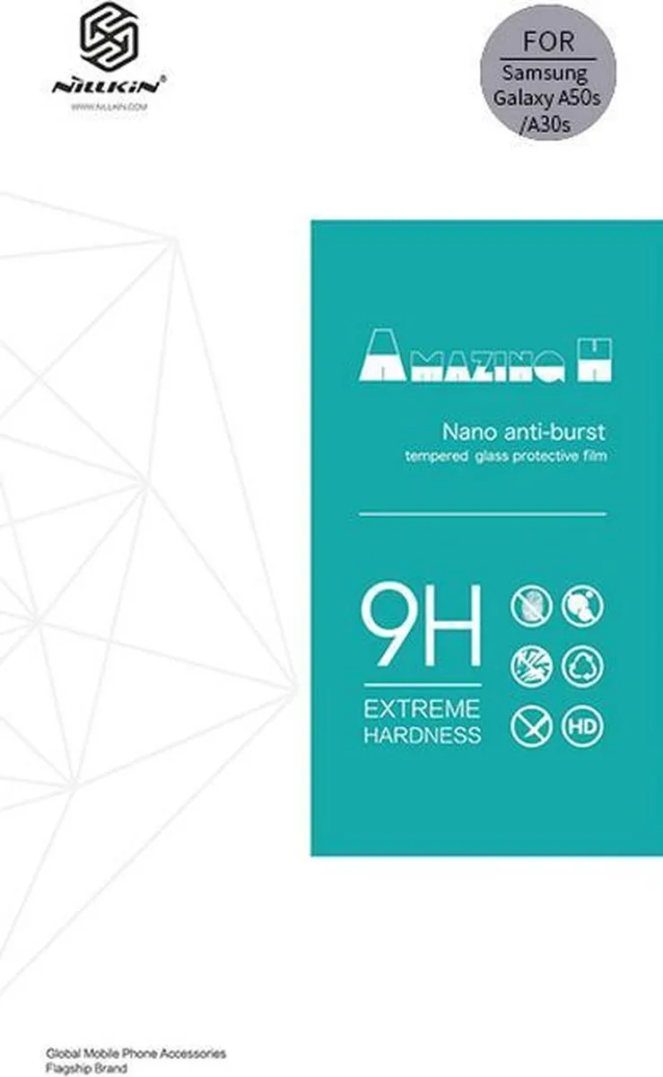 Nillkin Display Folio Tempered Glass 9H Samsung Galaxy A30s/A50s