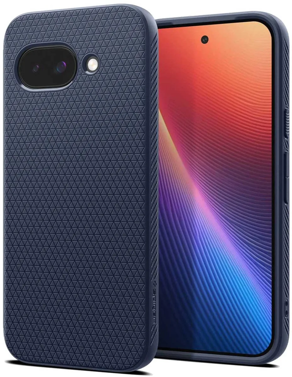Spigen Liquid Air ACS09040 Backcover - Google Pixel 9a - Donkerblauw
