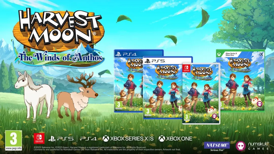 Numskull Games Harvest Moon: The Winds of Anthos - Offline 1 Speler