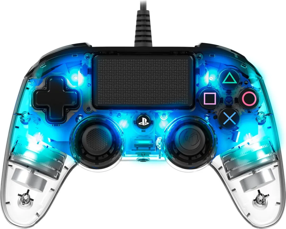 Nacon Compact Official Licensed Bedrade LED Controller - PS4 - Blauw