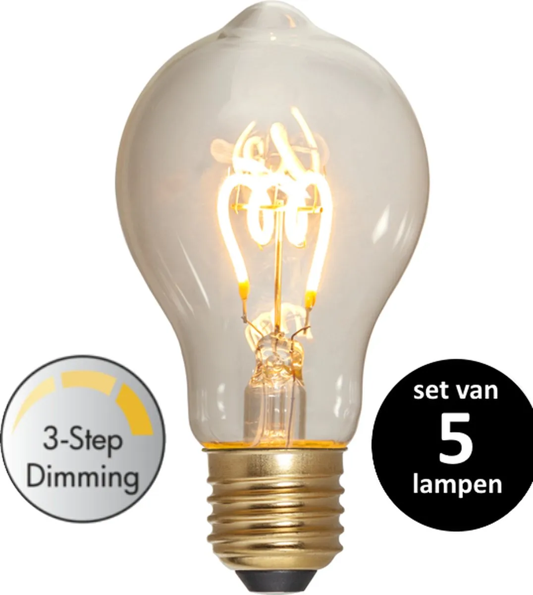 Star Trading LED Lamp E27 4W - 5 Stuks
