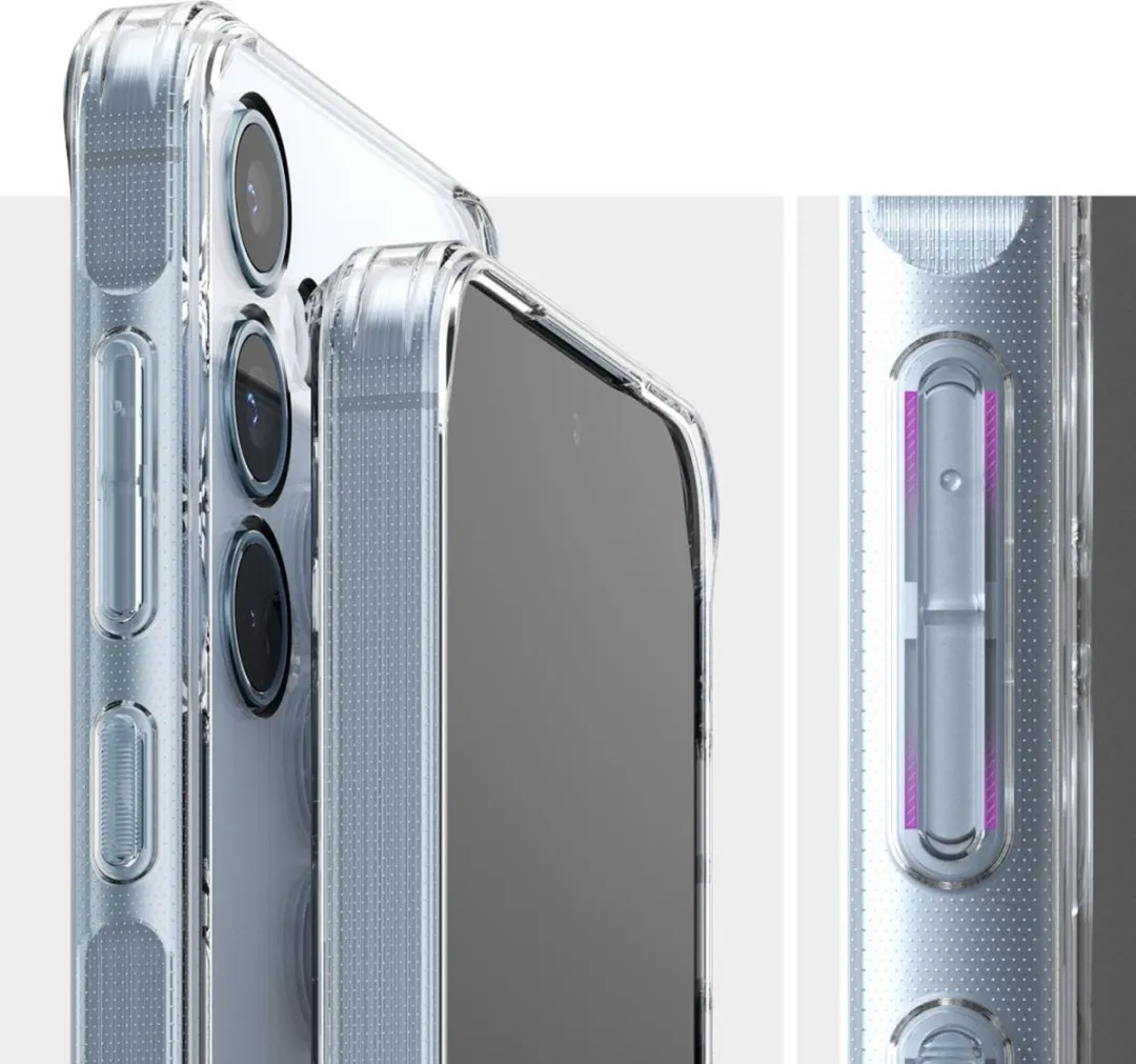Ringke Fusion Galaxy A55 5G Hoesje - Transparant