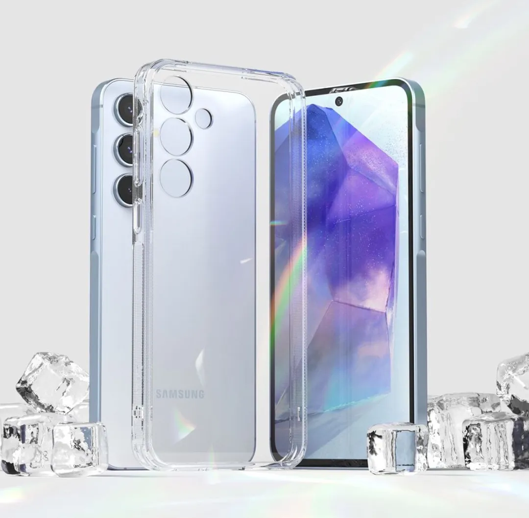 Ringke Fusion Galaxy A55 5G Hoesje - Transparant