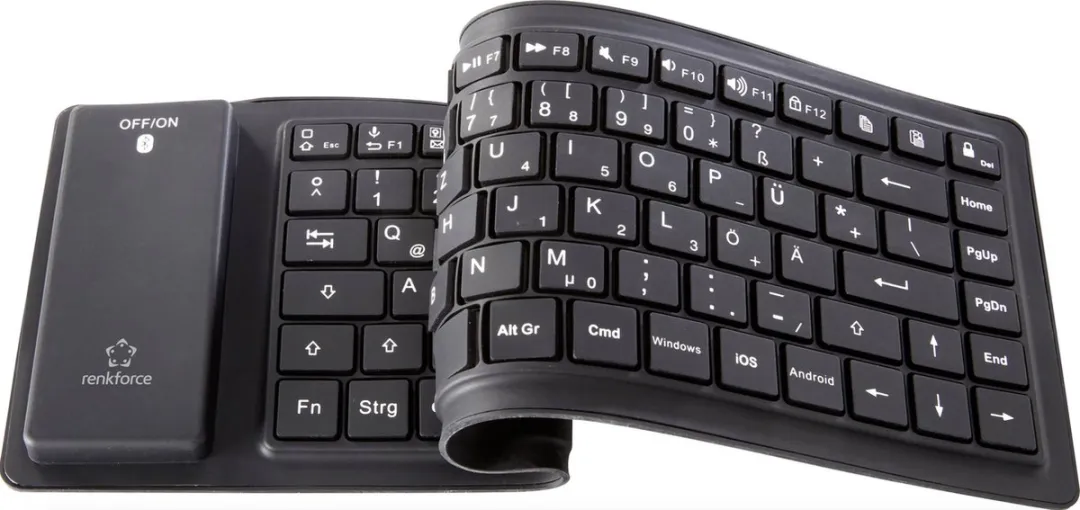 Renkforce RF-SWK-100 Bluetooth Keyboard - Zwart