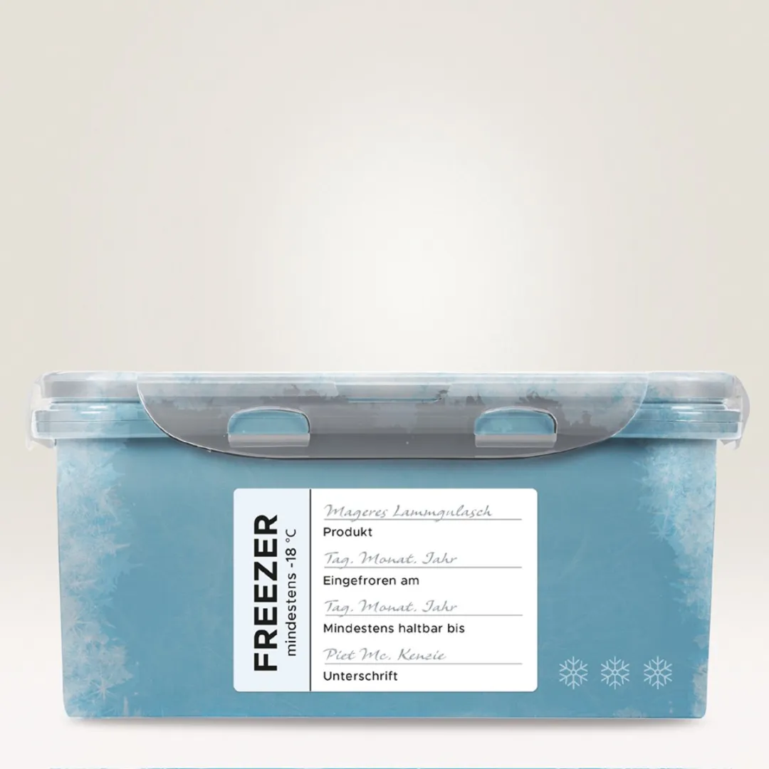 Avery Diepvries-etiketten L7976-25 - 99,1x67,7mm Wit