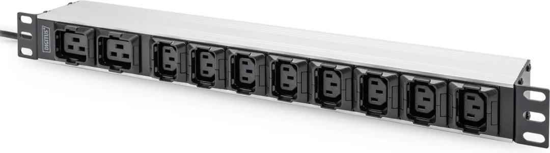 Digitus DN-95427 19 inch Patchkast Stekkerdoos 10A - 1 HE