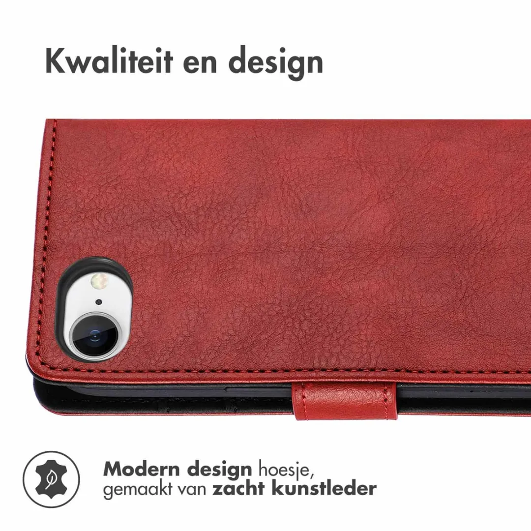 Imoshion Hoesje iPhone 16e Rood - 3 Pasjes