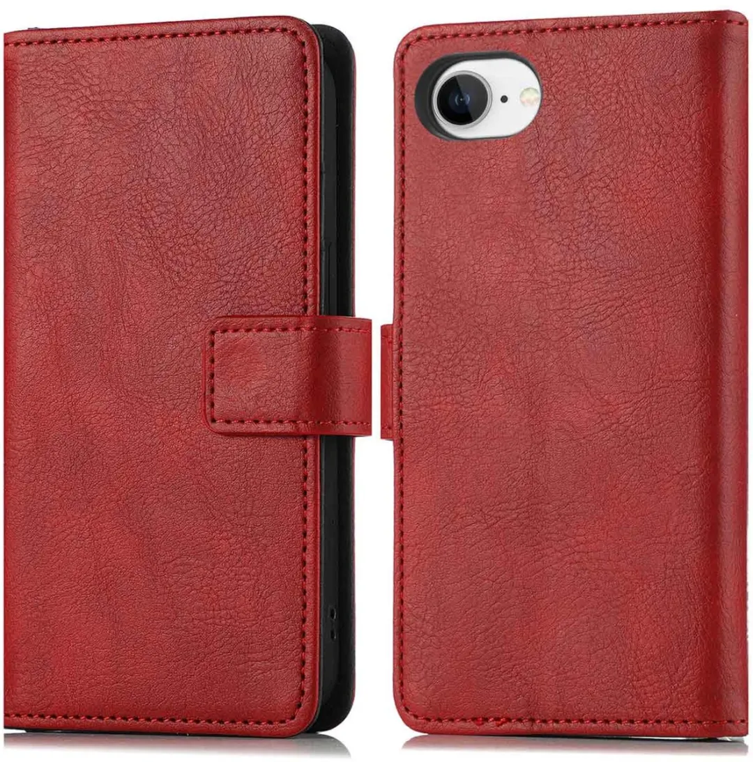 Imoshion Hoesje iPhone 16e Rood - 3 Pasjes
