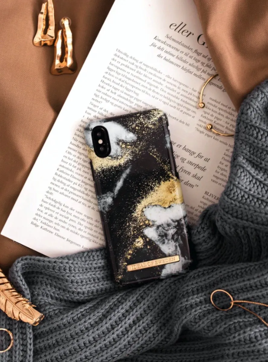 iDeal of Sweden Fashion Case iPhone 8/7/6/6s/SE Black Galaxy Marble - afbeelding 6 van 6