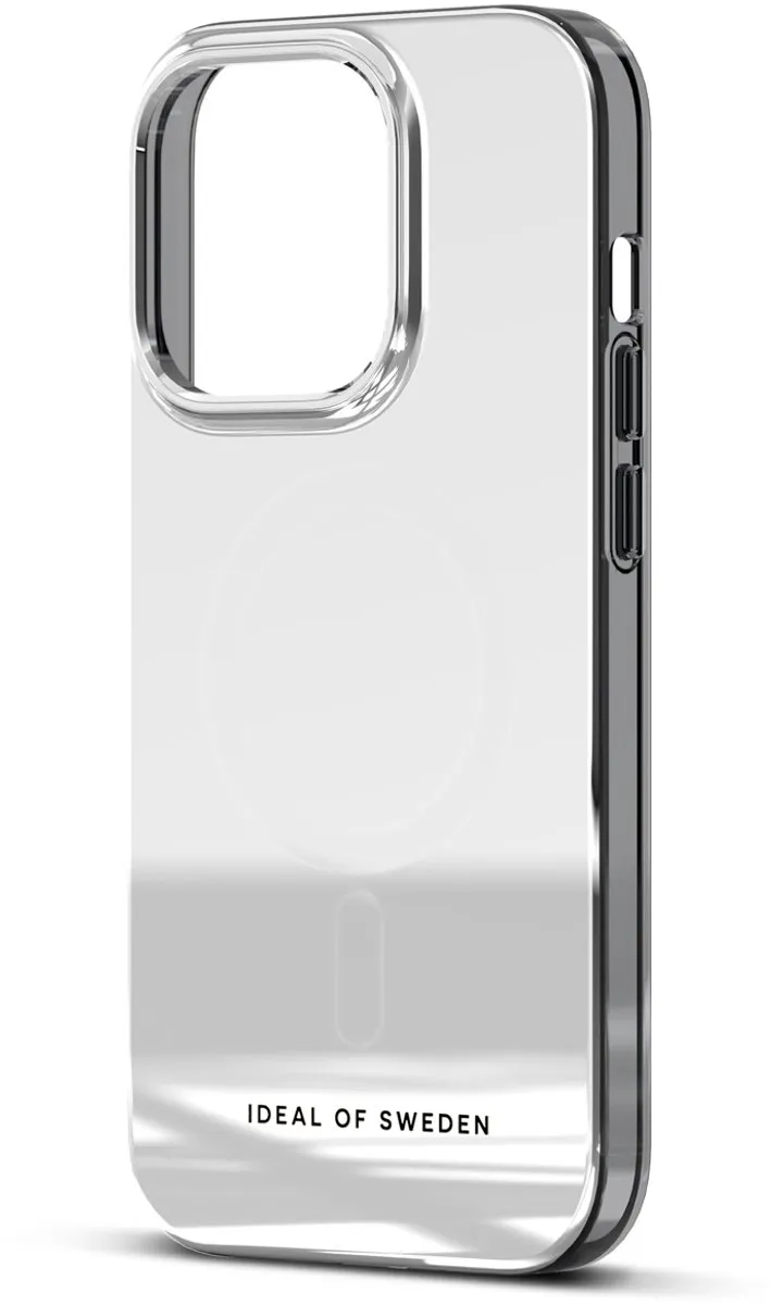 iDeal of Sweden Mirror Case iPhone 14 Pro - MagSafe - Zilver