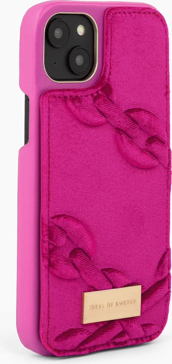iDeal of Sweden Fashion Case Atelier iPhone 14 Plus Velour Hyper Pink - IDACSS23-I2267-465 - afbeelding 4 van 5