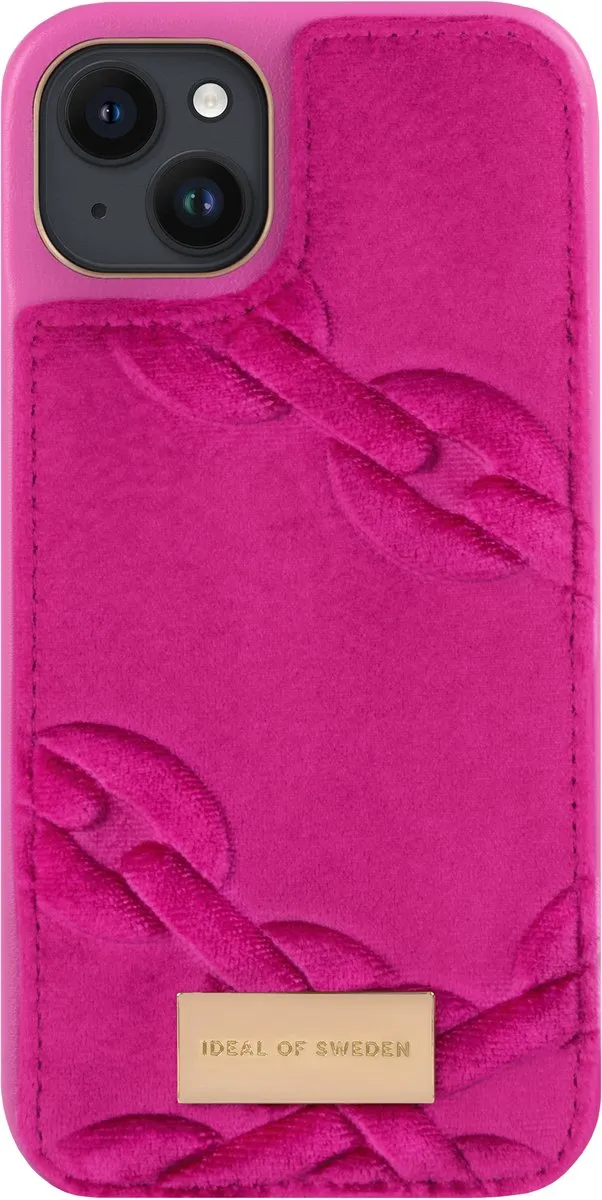 iDeal of Sweden Fashion Case Atelier iPhone 14 Plus Velour Hyper Pink - IDACSS23-I2267-465 - afbeelding 5 van 5