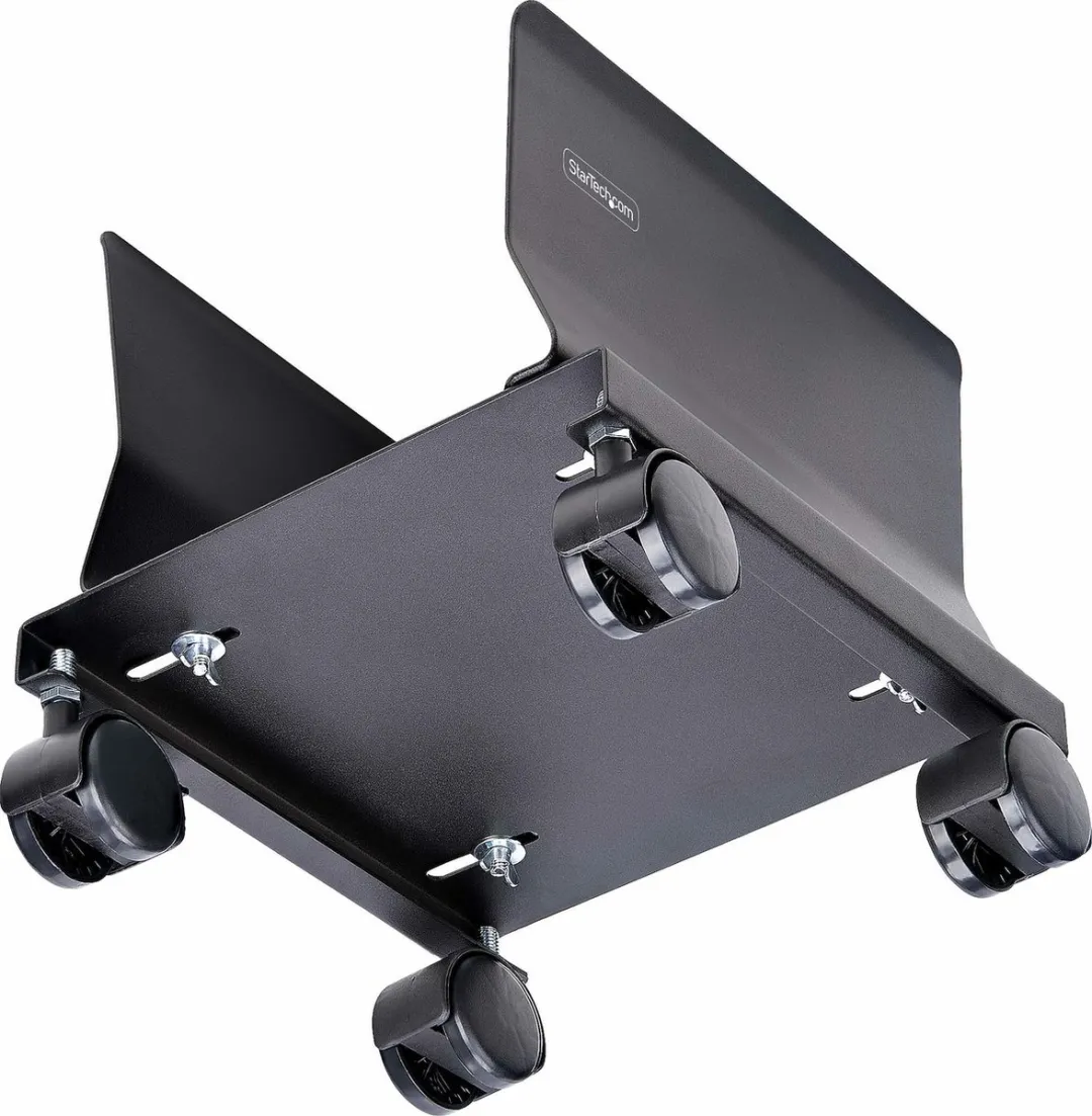 Startech CPUMOBILESTND CPU Houder op Wielen - 21kg - Zwart