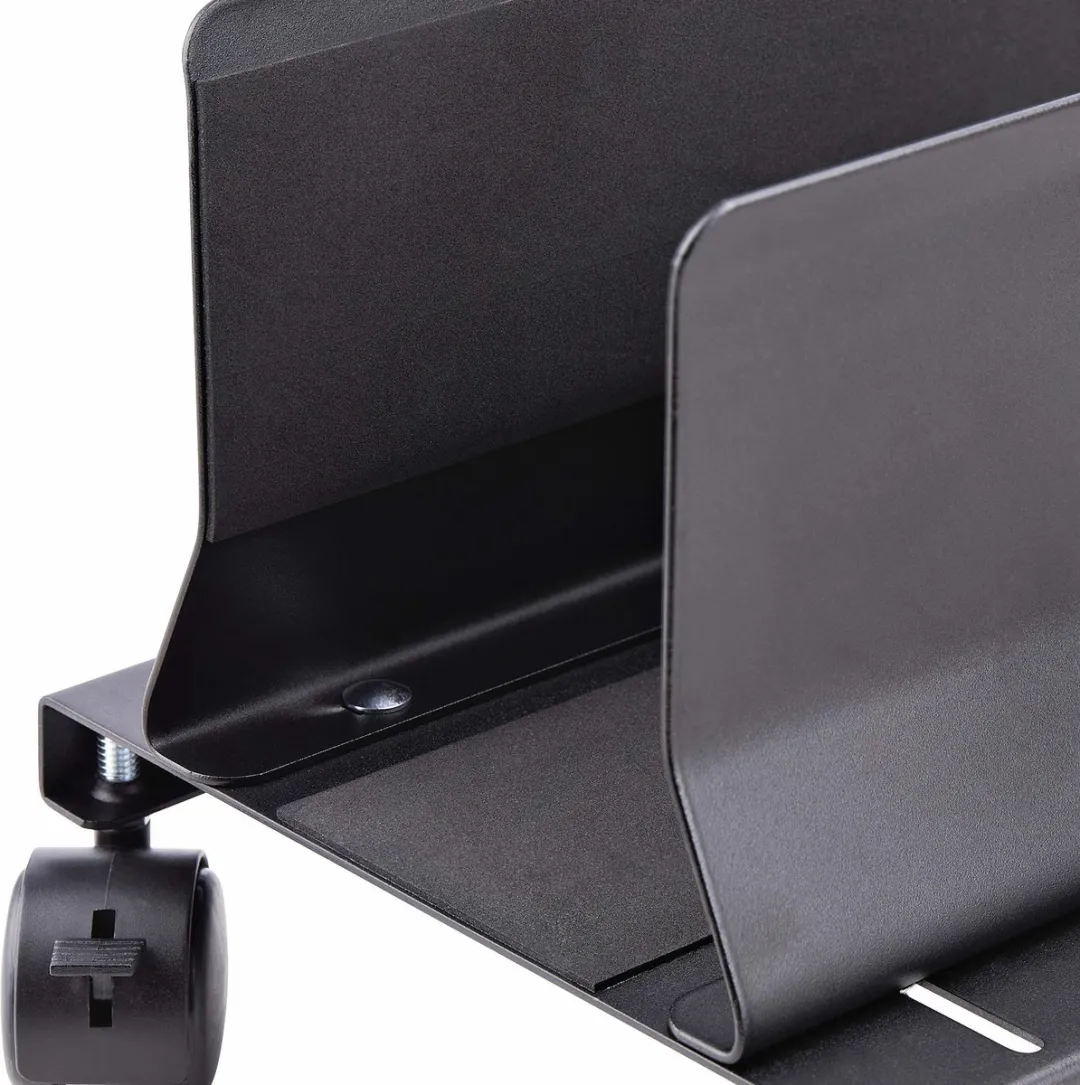 Startech CPUMOBILESTND CPU Houder op Wielen - 21kg - Zwart
