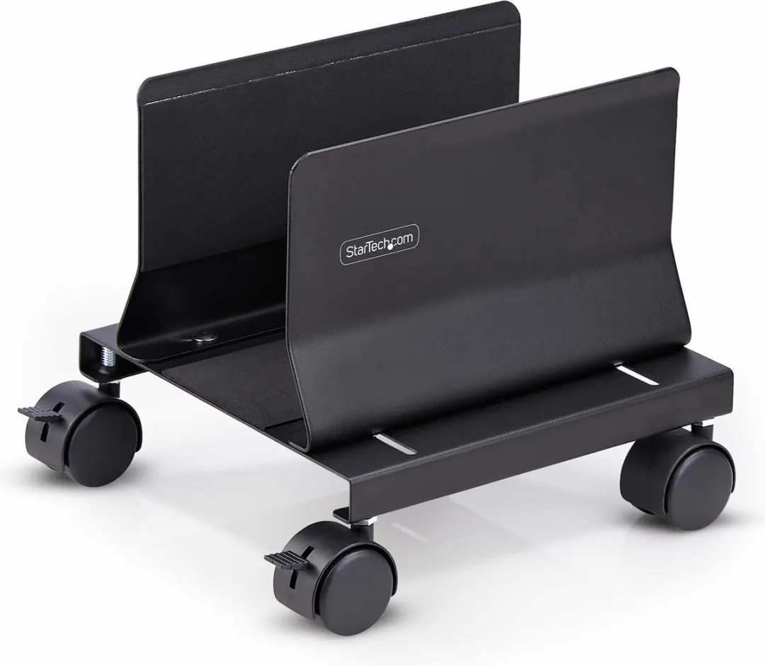 Startech CPUMOBILESTND CPU Houder op Wielen - 21kg - Zwart