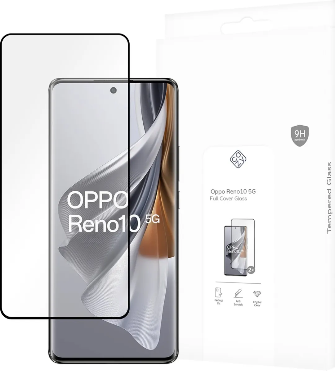 Just in Case Cazy Screenprotector OPPO Reno10 5G