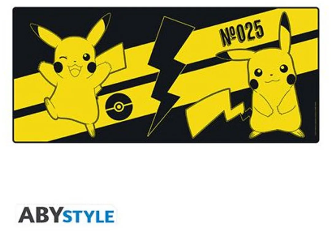 Pokémon Pikachu Unisex Muismat - Geel