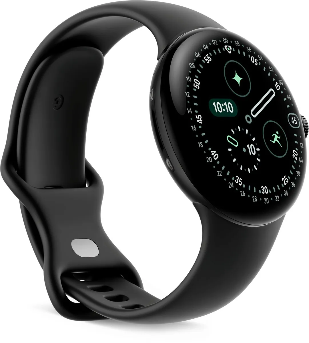 Google Pixel Watch 4 - 45mm Smartwatch - Zwart