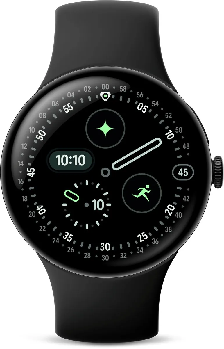 Google Pixel Watch 4 - 45mm Smartwatch - Zwart