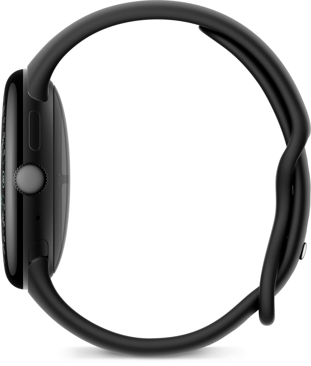 Google Pixel Watch 4 - Smartwatch - 45mm - WiFi -Black/Obsidian