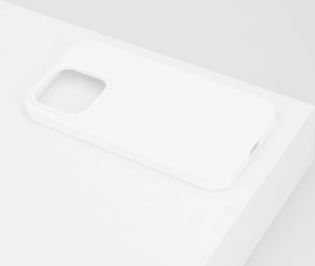 BMAX Siliconen Hoesje iPhone 14 Pro - Wit