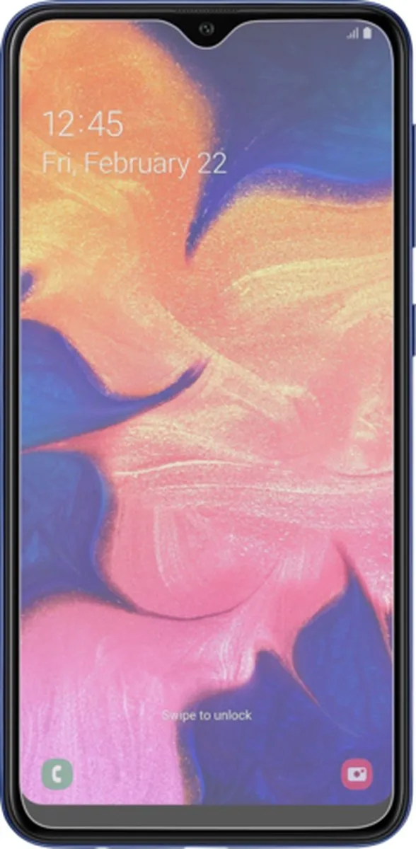 Azuri RINOX ARMOR Screenprotector Samsung Galaxy A10 - Transparant - afbeelding 5 van 5