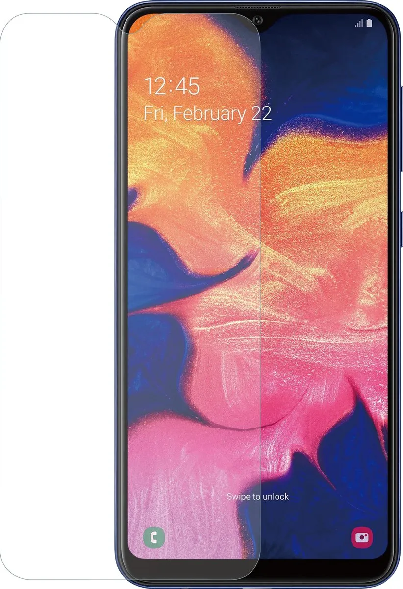 Azuri RINOX ARMOR Screenprotector Samsung Galaxy A10 - Transparant