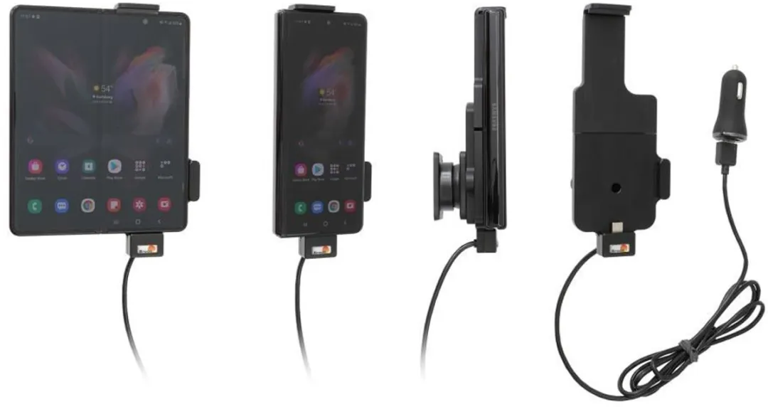 Brodit Houder Samsung Galaxy Z Fold3 721274 - Zwart