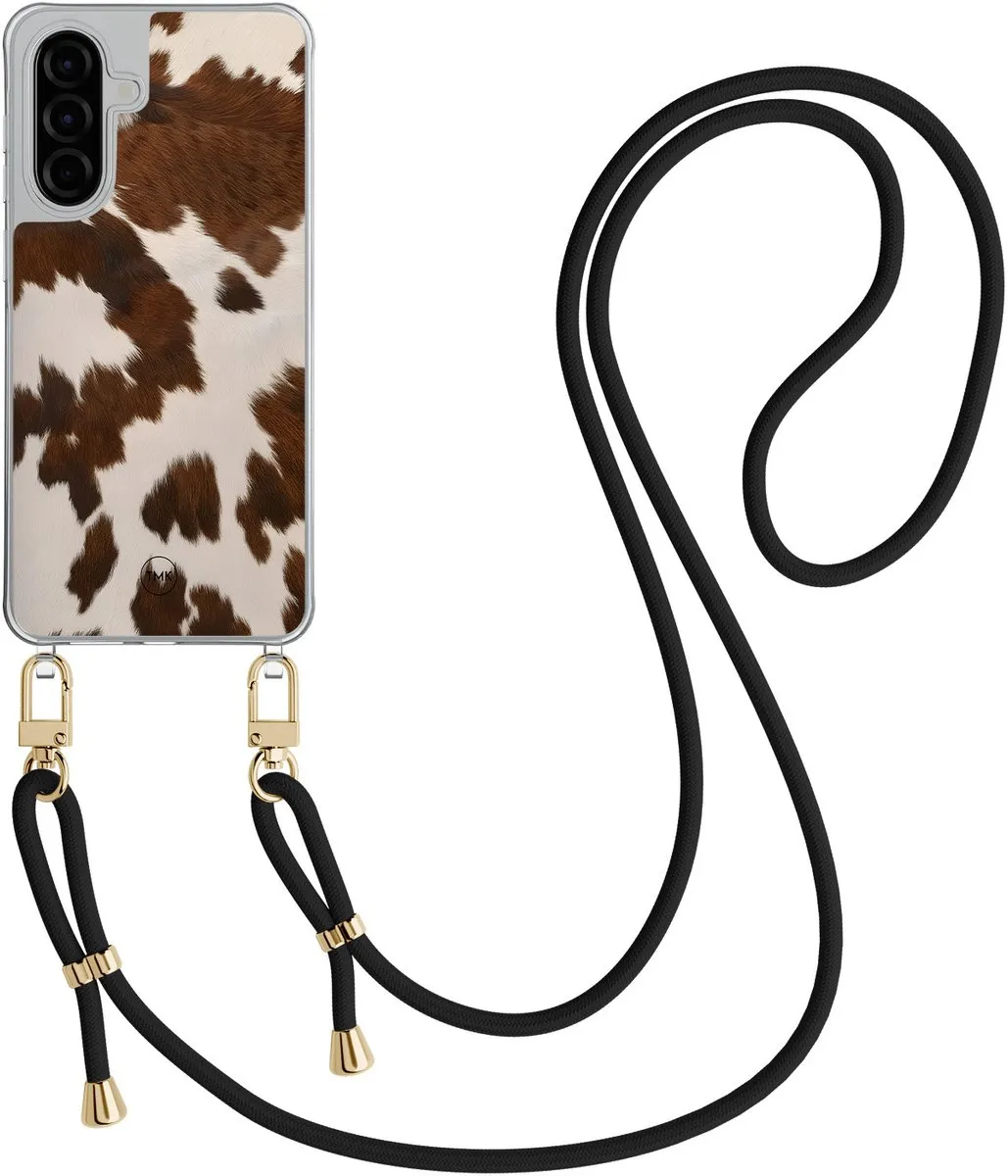 Casevibes Telefoonhoesje Samsung Galaxy A36 CV/S/A36/C/012 - Bruin Crossbody