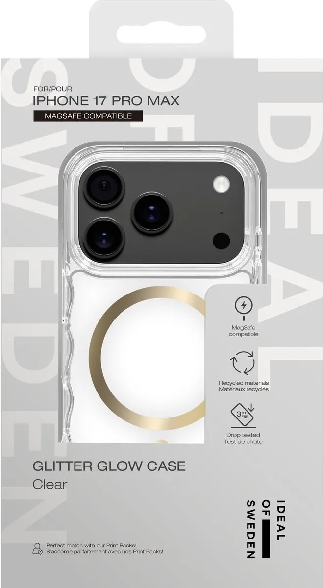 iDeal of Sweden Frame Case Magsafe iPhone 17 Pro Max - Clear