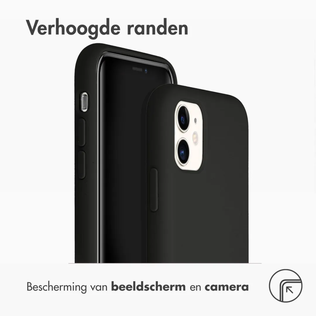 Accezz iPhone 11 Hoesje - Zwart