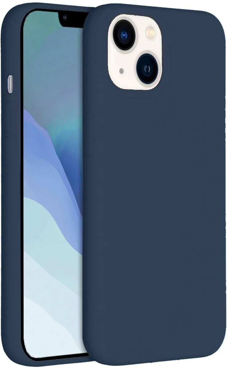 Accezz Hoesje iPhone 14/13 Donkerblauw