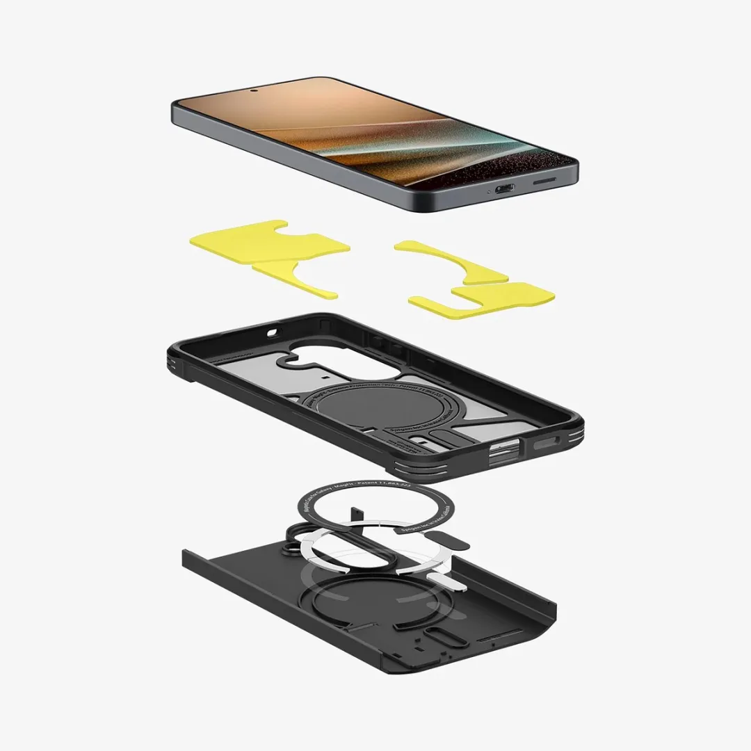 Spigen Tough Armor MagFit ACS10713 Hoesje - Samsung Galaxy S26 Plus - Zwart