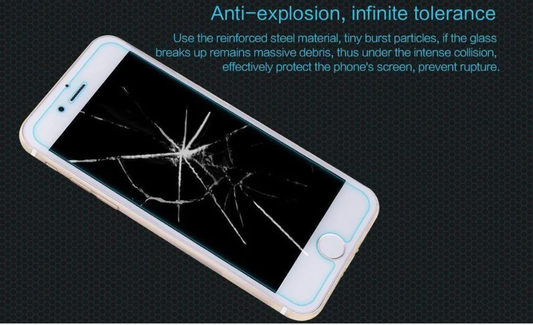 Nillkin Tempered Glass Screenprotector iPhone 7/8 - afbeelding 6 van 6