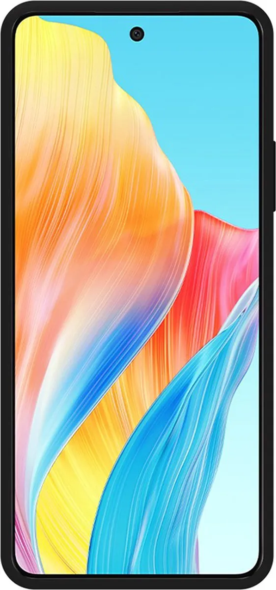 Just in Case Cazy Oppo A58 Siliconen Hoesje - Zwart - afbeelding 4 van 6