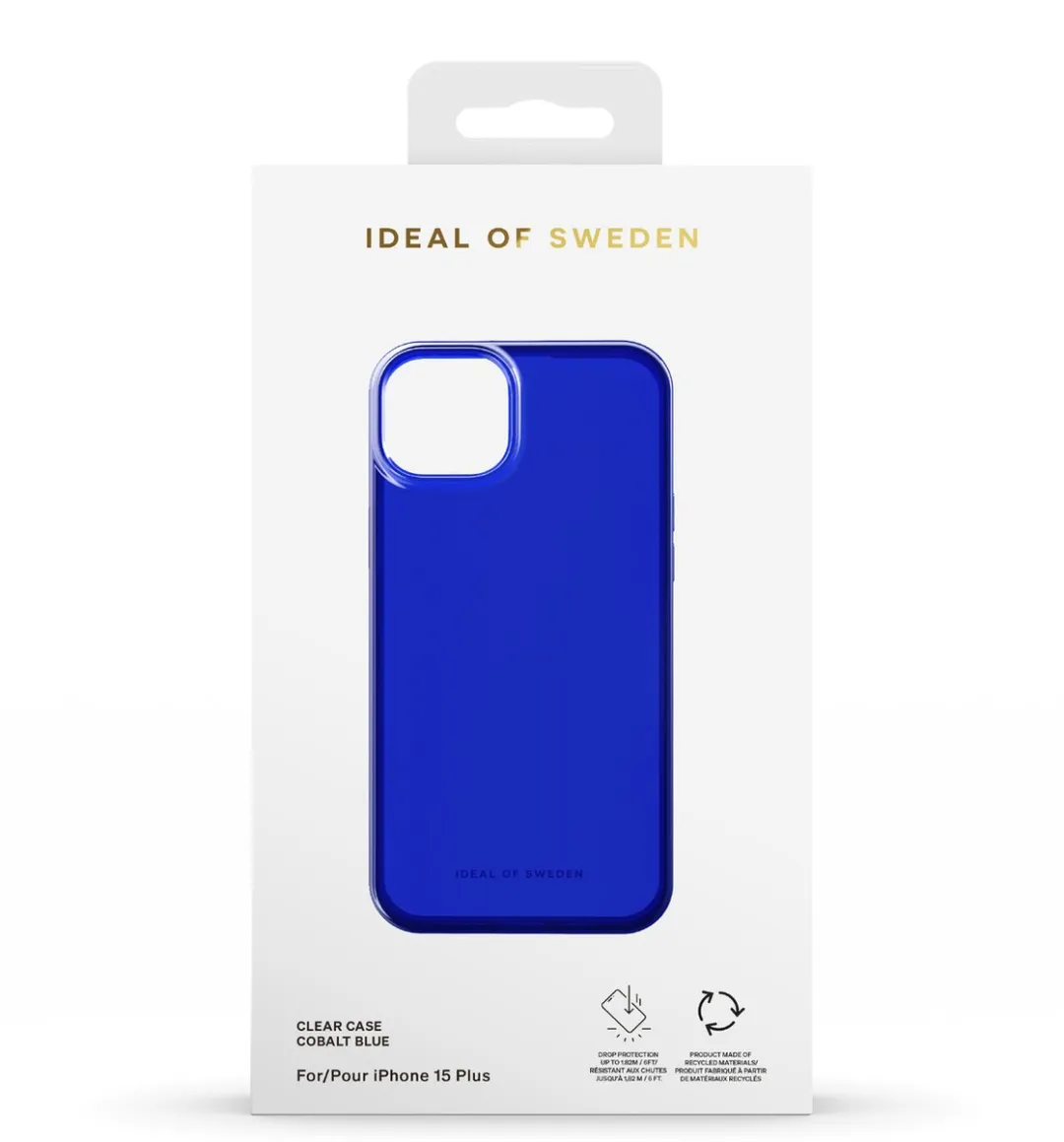 iDeal of Sweden Clear Case iPhone 15 Plus - Cobalt Blue - IDCLC-I2367-480 - afbeelding 4 van 6